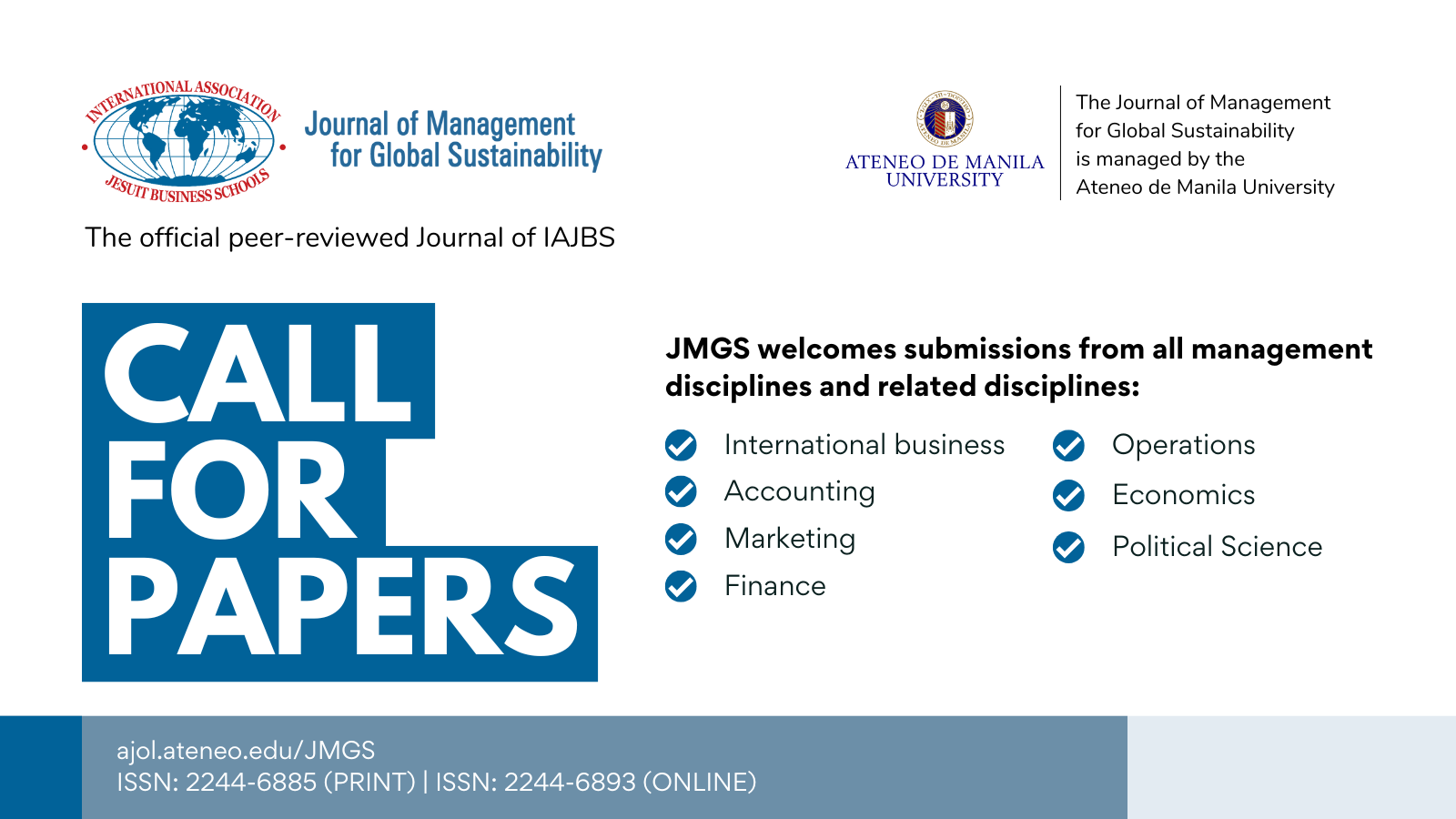 General Call for Papers